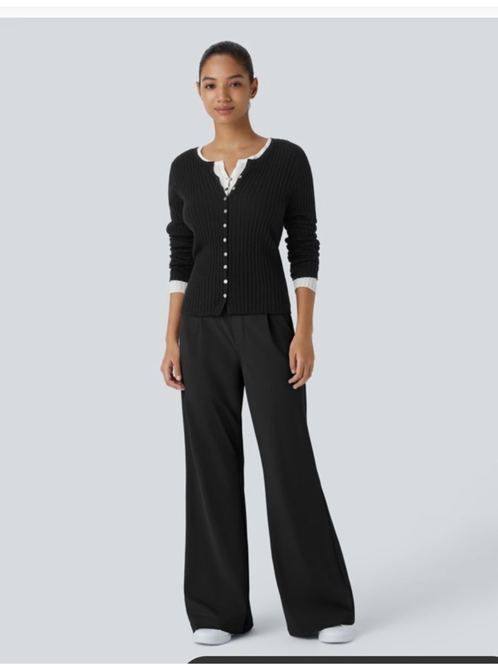 NWT Halara black Halo tek air work trouser